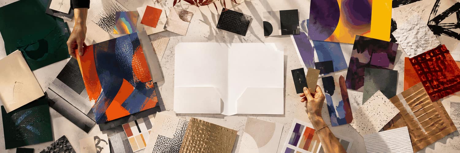 Presentation Folder Printing Design Inspiration